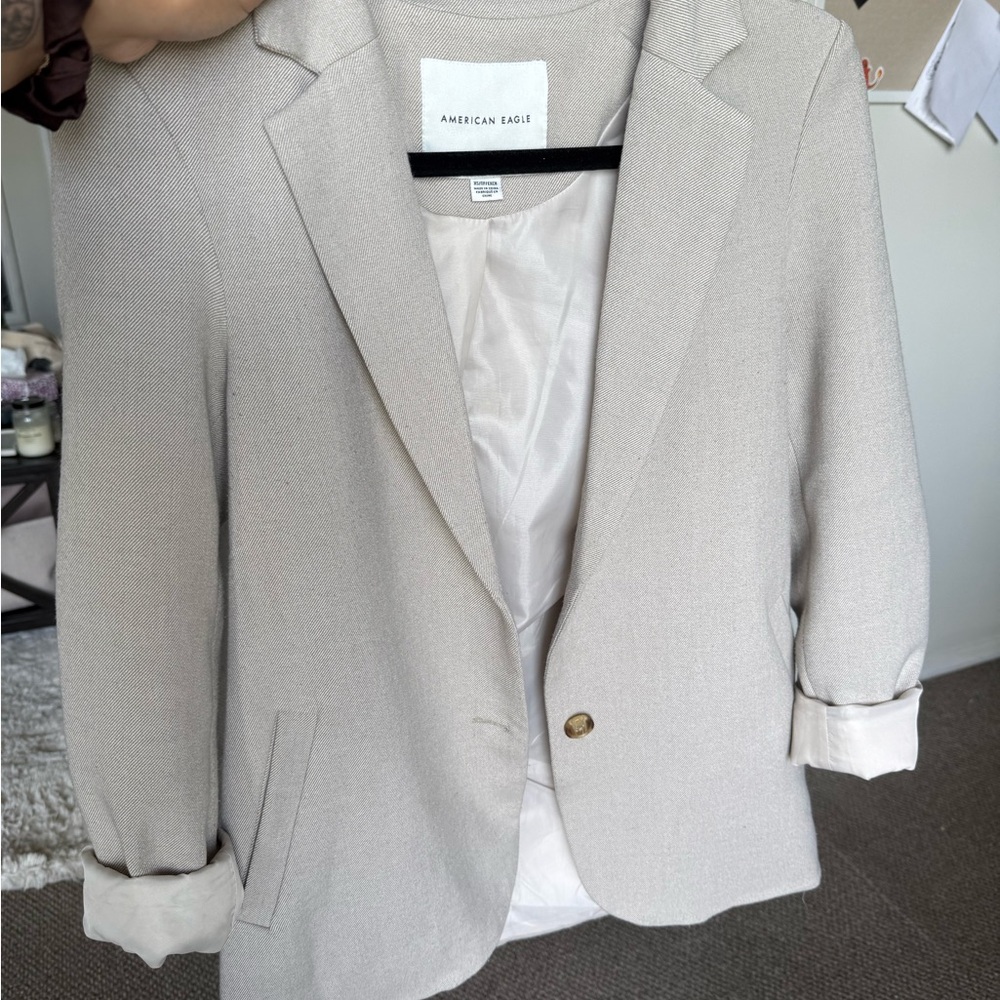 American Eagle Boyfriend fit oversized blazer size xs